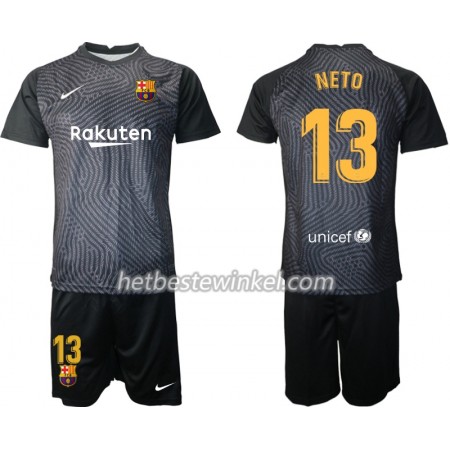 FC Barcelona Doelman Norberto Neto 13 Tenue M004 2020/21 - SS (+ Korte broeken)